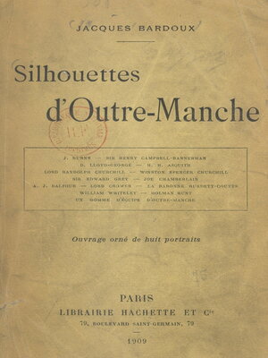 cover image of Silhouettes d'Outre-Manche